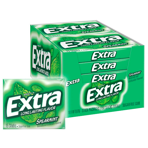 EXTRA Spearmint Sugar free Chewing Gum