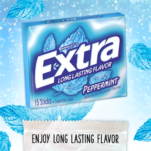 Extra Gum Peppermint Chewing Gum