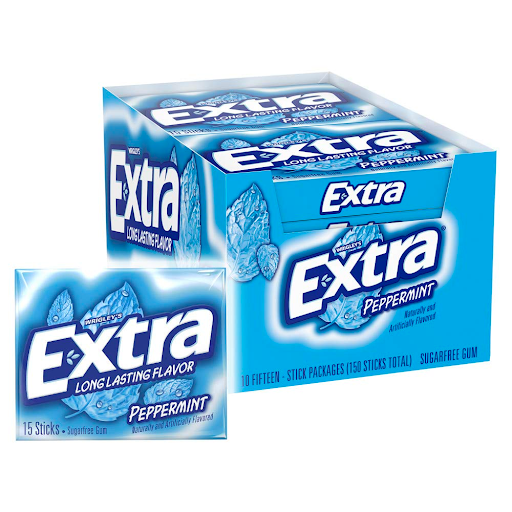 Extra Gum Peppermint Chewing Gum