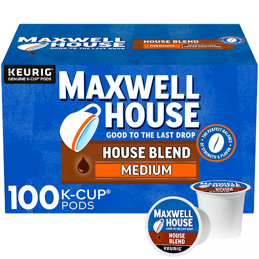 Maxwell House Medium Roast House Blend Coffee K-Cups (100 ct.)