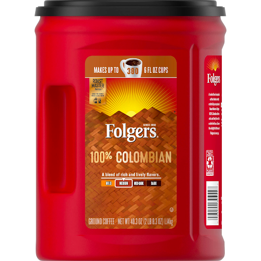 Folgers 100% Medium Roast Ground Colombian Coffee (40.3 oz.)