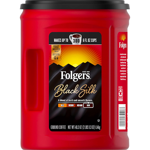 Folgers Black Silk Ground Coffee (40.3 oz.)